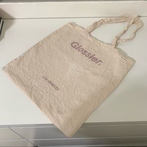 Glossier tote bag